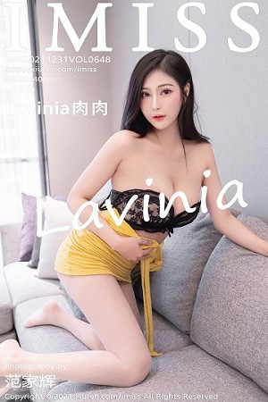 Imiss爱蜜社Lavinia第648期吊带黑丝修长美腿纯情唯美写真合集